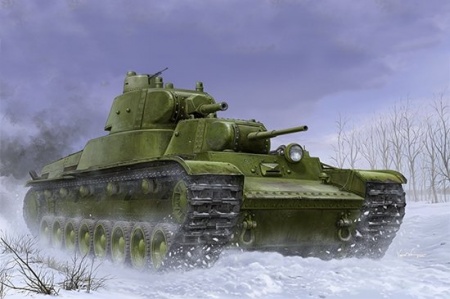 09590P Soviet T-100 Heavy Tank Trumpeter