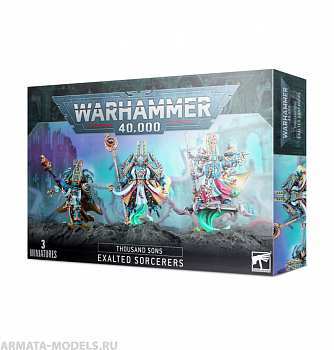 43-39 Набор Тысяча Сынов. Возвышенные Колдуны (Thousand Sons Exalted Sorcerers) 43-39 Набор Тысяча Сынов. Возвышенные Колдуны (Thousand Sons Exalted Sorcerers)