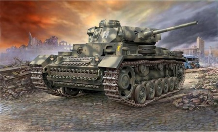 03251 Немецкий средний танк PzKpfw III Ausf. L времён Второй мировой войны Revell