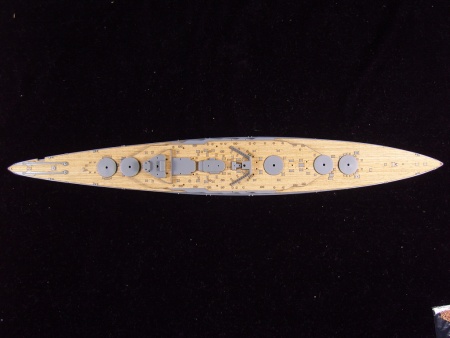 AW20034 Деревянная палуба для IJN AMAGI