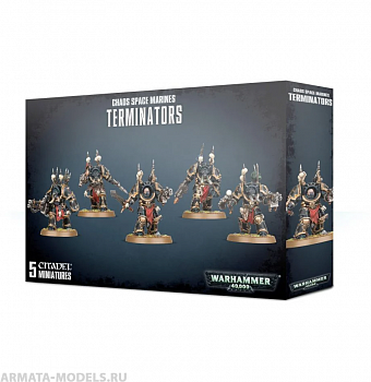 43-19GW Набор Космодесант Хаоса: Терминаторы (Chaos Space Marines Terminators) 43-19GW Набор Космодесант Хаоса: Терминаторы (Chaos Space Marines Terminators)