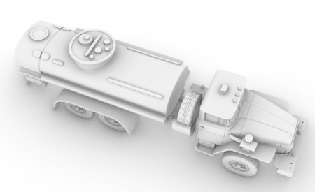 7422V8 Топливозаправщик АТЗ-1