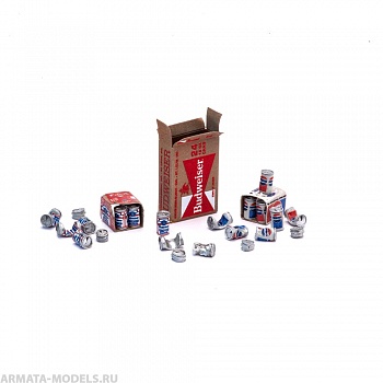 S262MWP Budweiser + Pepsi банки 0,35ml 1960-1970, размер L