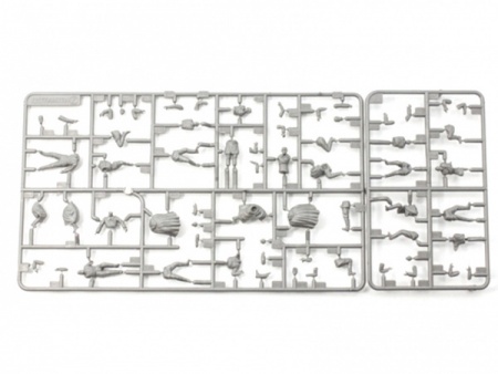 32521T Набор советских солдат (15 фигур) Tamiya
