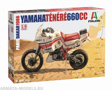 4642ИТ Yamaha Tenere' 660cc 1986 Italeri