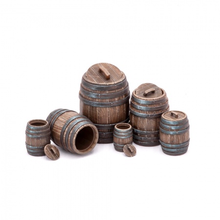 S235MWP Бочки открытые с крышками