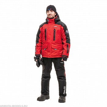 Костюм утепленный ЧЕМПИОН -20, цв.красный р.2XL 15/15 К (T-KSCH-2XL-54/176-R) Helios