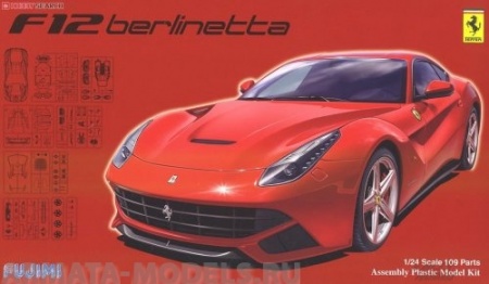 FU12619 Ferrari Berlinetta F12 DX Fujimi