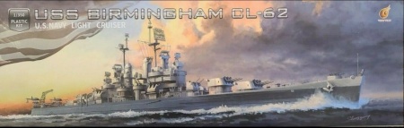 VF350921DX USS BIRMINGHAM CL-62 Very Fire