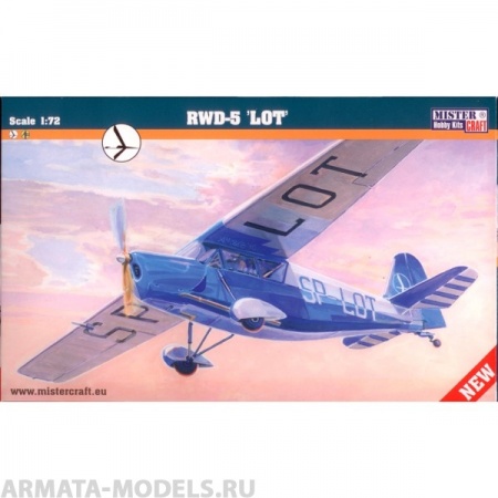B-84 Самолет RWD-5 LOT MISTERCRAFT