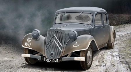 ACE72273 Штабной автомобиль Citroen Traction Avant CV11 ACE