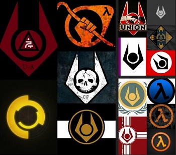 AM35881 Миниатюра декаль флага (15шт)