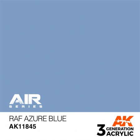 AK11845 Краска акриловая 3Gen RAF Azure Blue