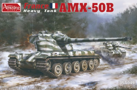 35A049 Французский танк AMX-50B Amusing Hobby