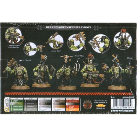 50-12GW Набор Орки. Нобы (Ork Nobz) 50-12GW Набор Орки. Нобы (Ork Nobz)