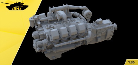 AM35962 Двигатель ЯМЗ (Не для свободной продажи)