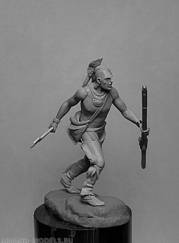 CHM-54318(M). Ирокез (№5), 1750-60 гг. Материал - белый металл.