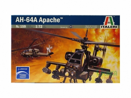 0159ИТ Вертолет AH-64A Apache Italeri