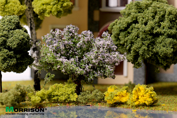 011kr004 Куст сирени для макета сада