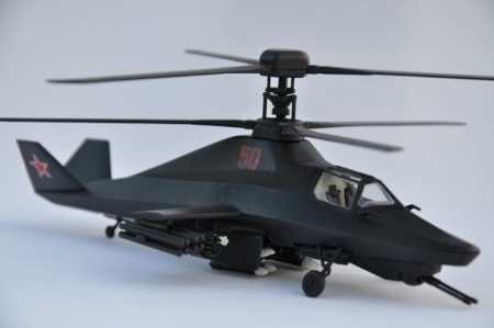 7232 Российский вертолет-невидимка Черный призрак Звезда