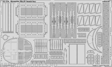 32376ED  Mosquito Mk.IV bomb bay 1/32