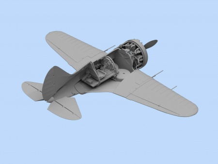 48098 И-16 тип 28, Советский истребитель ІІ МВ ICM 48098 И-16 тип 28, Советский истребитель ІІ МВ ICM