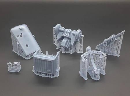 RIM35067 Бульдозер "Сталинец-80" (первый послевоенный трактор ЧТЗ) Red Iron