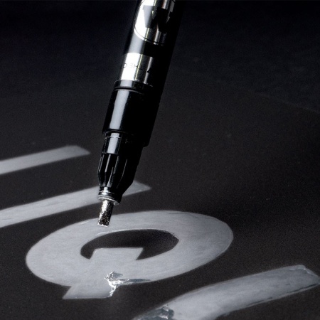 703106 Маркер MOLOTOW LIQUID CHROME 3мм