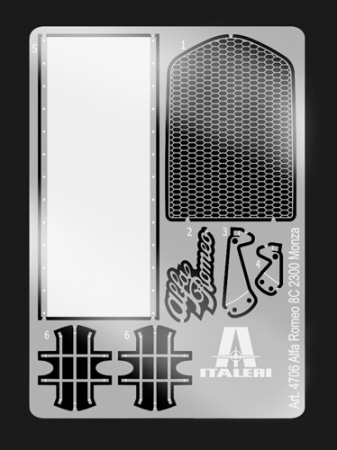 4706ИТ Автомобиль ALFA ROMEO 8C 2300 Monza Italeri