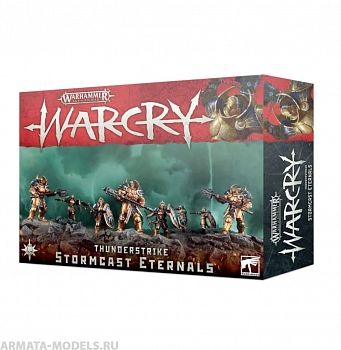 111-82 Набор Варкрай. Громовой Удар Грозорожденных Вечных (Warcry: Thunderstrike Stormcast Eternals)