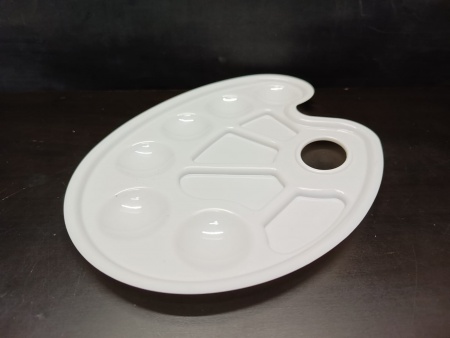 100402RK Палитра овальная 10 ячеек