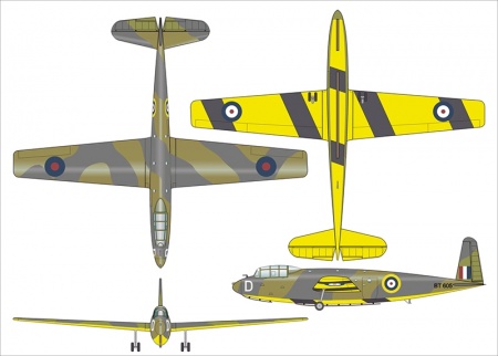 72009 Десантный планер Хотспур ARK model