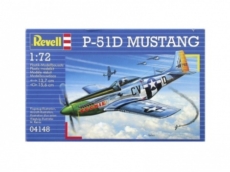 04148 Самолет P-51D Mustang Revell