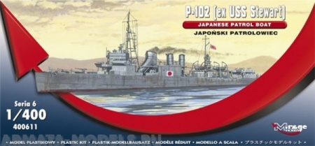 400611 Корабль P-102 Mirage Hobby