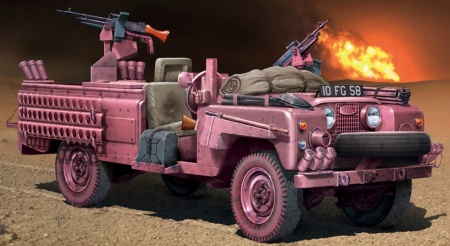 6501ИТ Машина разведки Pink Panther Italeri