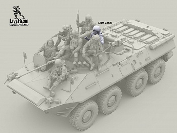 LRM72127 Современный солдат Российской Армии - танкист