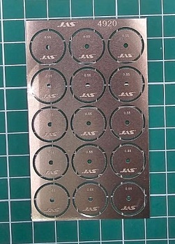 4920J Диск для ревитера d 15 мм, шаг 0,55 мм, 15 шт.