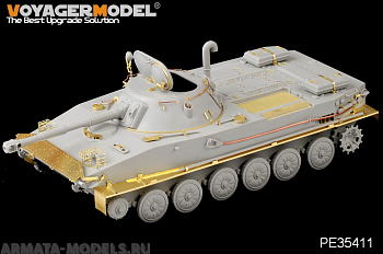 PE35411 Русский плавающий танк ПТ-76Б времен Второй мировой войны