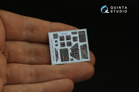 QD48289 3D Декаль интерьера кабины Ar 196A-3 (Italeri)