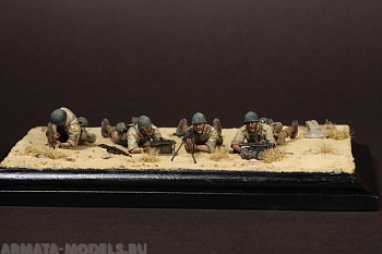 SOGA-21 Italian Guastatori LMG Breda Mod. 30 team