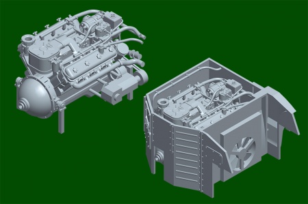 09618P Многоцелевой транспортёр-тягач MT-LB with zu-23-2 Trumpeter