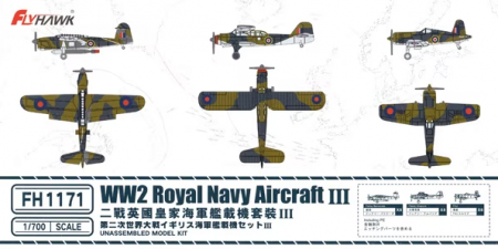 FH1171 WWII Royal Navy Aircraft III FlyHawk