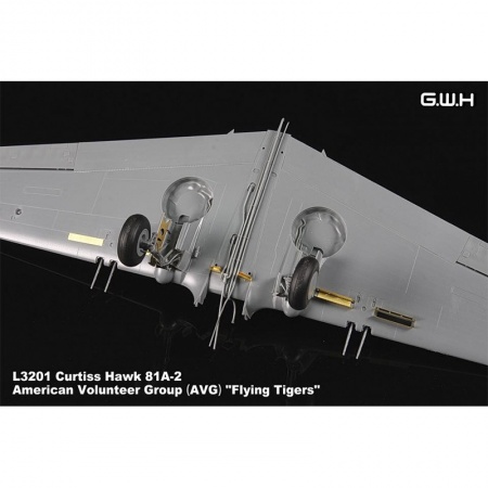 L3201 Самолет Curtiss Hawk 81-A2 Flying Tigers Great Wall