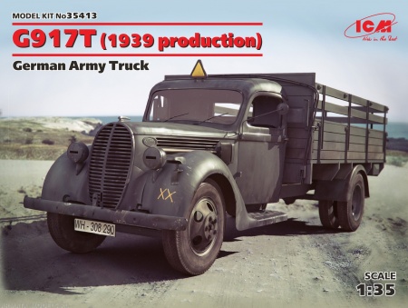 35413 G917T (производства 1939), немецкий грузовой автомобиль ICM 35413 G917T (производства 1939), немецкий грузовой автомобиль ICM