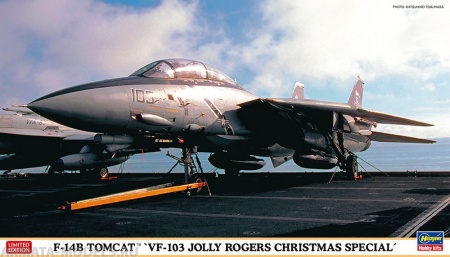 02391-Самолет F-14Bquot;VF-103 JOLLY ROGERS Hasegawa