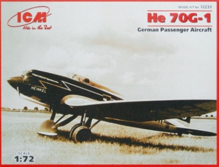 72233 He 70G-1 Германский пассажирский самолет ICM 72233 He 70G-1 Германский пассажирский самолет ICM