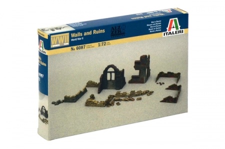 6087ИТ Аксессуары Walls and Ruins Italeri