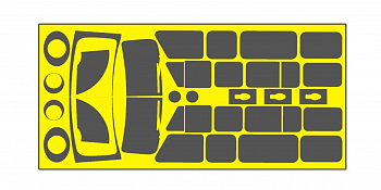 AM43007 Маски окрасочные Уаз-469