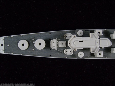 AW20069A Деревянная палуба для U.S.S Pittsburgh CA-72