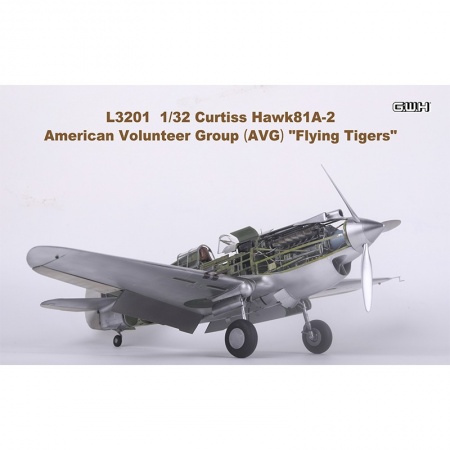 L3201 Самолет Curtiss Hawk 81-A2 Flying Tigers Great Wall